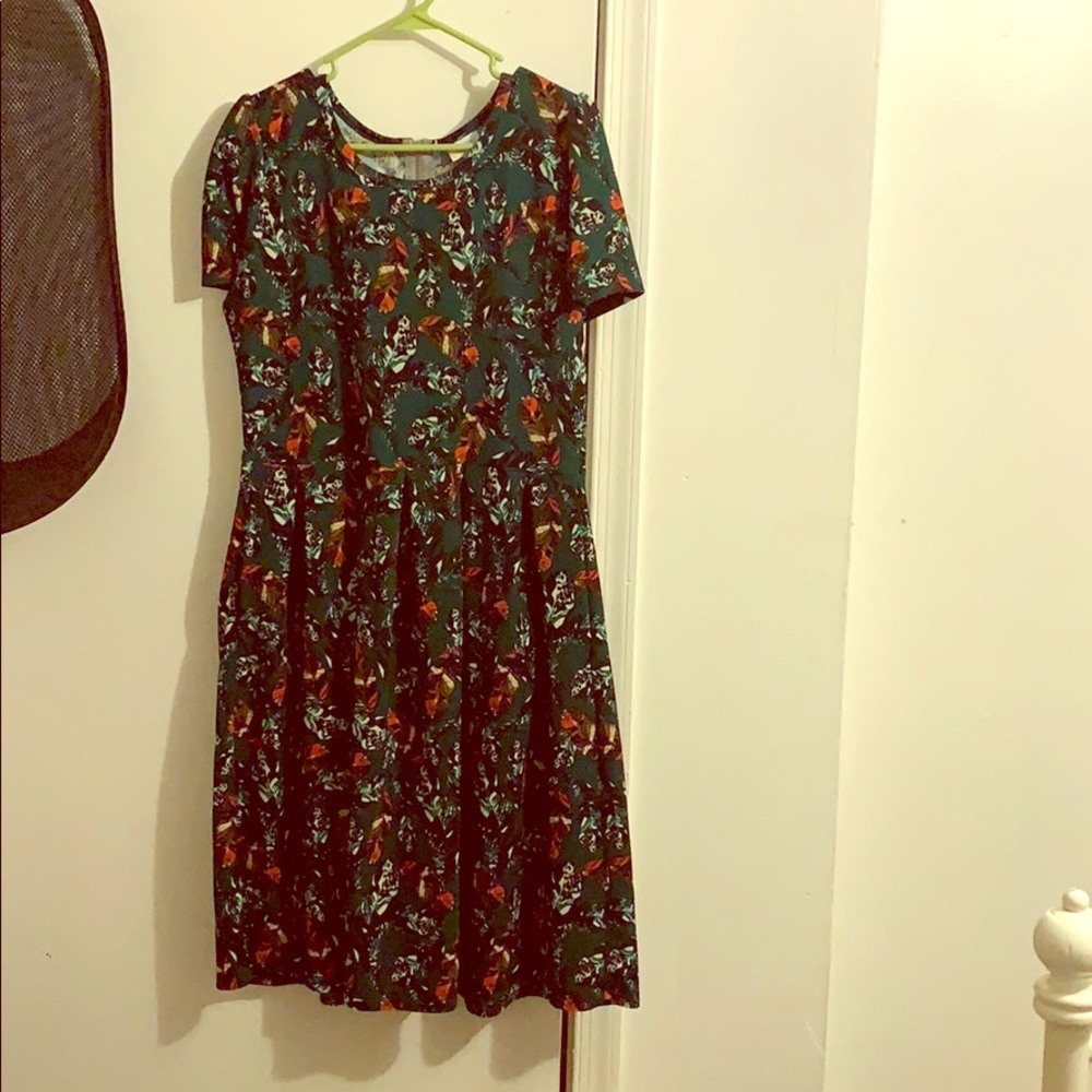 Green Amelia dress